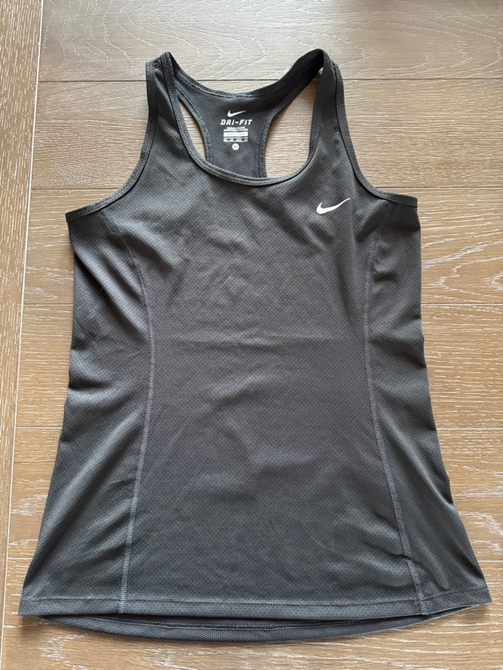 Nike Black Dri-FIT Racerback Tank Top